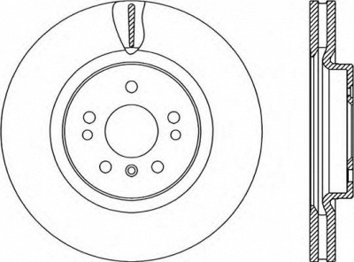 OPEN PARTS bdr229520 -  Тормозной диск